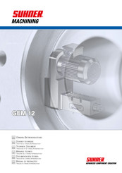 SUHNER MACHINING GEM 12 Technical Document