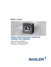 Basler Aviator Camera Link Installation And Setup Manual