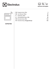 Electrolux OOP827NB User Manual
