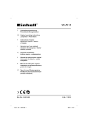 EINHELL CC-JS 12 Original Operating Instructions