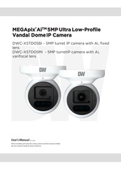 Digital Watchdog MEGApix Ai DWC-XSTD05Mi User Manual