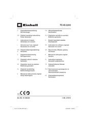 EINHELL TC-IG 2200 Original Operating Instructions