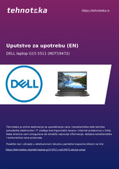 Dell NOT19472 Setup And Specifications