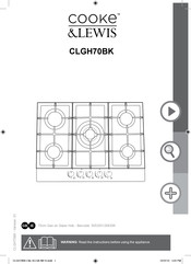 Cooke & Lewis CLGH70BK Manual