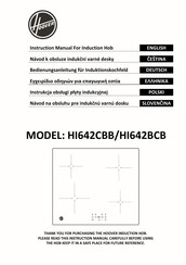 Hoover HI642BCB Instruction Manual
