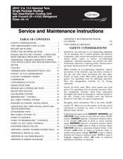 Carrier 48HC 07 Service And Maintenance Instructions