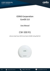 Cerio CW-500 R1 User Manual