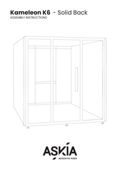 Askia Kameleon K6 Solid Back Assembly Instructions Manual