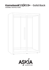 Askia KameleonK1.5+ Solid Back Assembly Instructions Manual