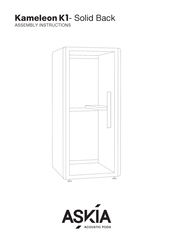 Askia Kameleon K1 Solid Back Assembly Instructions Manual
