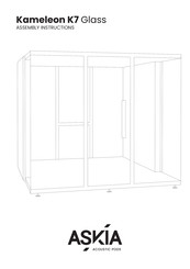 Askia Kameleon K7 Glass Assembly Instructions Manual