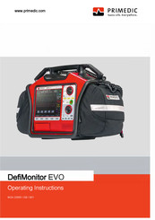 Primedic DefiMonitor EVO Operating Instructions Manual