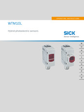 Sick WTM10L Operating Instructions Manual