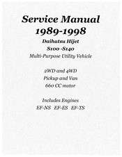 Daihatsu Hijet S100 Service Manual