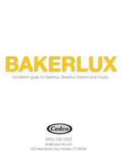 Cadco BAKERLUX Installation Manual