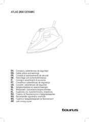 Taurus ATLAS 2800 CERAMIC Original Instructions Manual