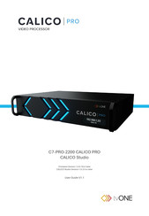 Tvone CALICO PRO User Manual