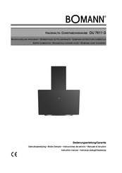 BOMANN 776111 Instruction Manual