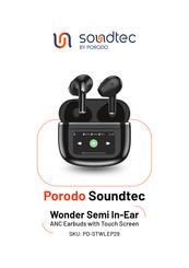 PORODO Soundtec PD-STWLEP29 Manual