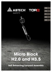ABTECH SAFETY TORQ Micro Block H2.0 Instructions For Use Manual