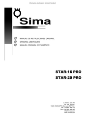 Sima STAR-20 Original User Manual