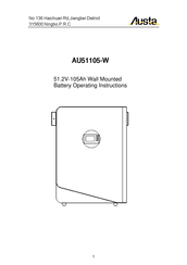 Austa AU51105-W Operating Instructions Manual