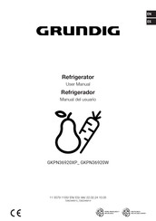Grundig GKPN36920W User Manual