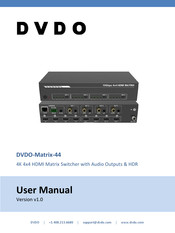 DVDO DVDO-Matrix-44 User Manual