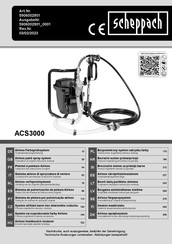 Scheppach ACS3000 Instruction Manual