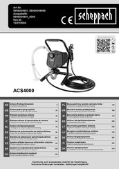 Scheppach 59060049969 Instruction Manual