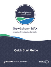 orbia Netafim GrowSphere ONE Quick Start Manual
