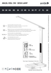 avide ABLDL-ODL-7W User Manual