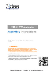 3idee 27B1H Assembly Instructions Manual