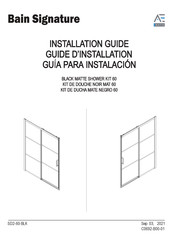 AE Bath Atlas-60-BLK Installation Manual