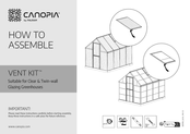 Palram Canopia Base Kit How To Assemble