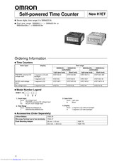 Omron H7ET-NFV1 Quick Start Manual
