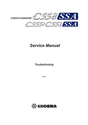 KODERA CASTUGNON C558SSA Service Manual