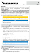 Humminbird IDMK X10 Installation Manual