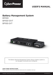 CyberPower BM100 User Manual
