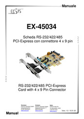 Exsys EX-45034 Manual
