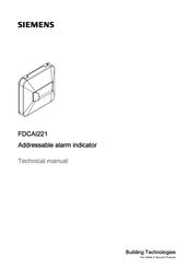 Siemens FDCAI221 Technical Manual
