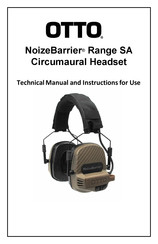 Otto NoizeBarrier Range SA Technical Manual And Instructions For Use