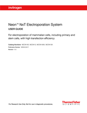 ThermoFisher Scientific invitrogen Neon NxT NEON1S User Manual
