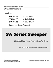 MAGUIRE SW-8415 Instruction And Operation Manual