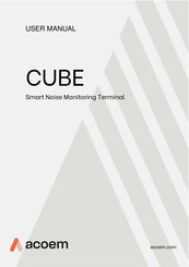 ACOEM CUBE User Manual