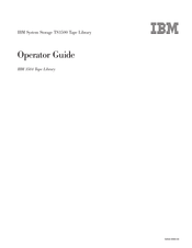 IBM System Storage TS3500 Operator's Manual