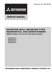 Mitsubishi Electric SRK45ZSP-W1 Service Manual