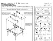 Teknion EHWBFYD Installation Manuals
