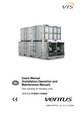 VTS Medical Systems VVS400 Installation, Operation And Maintenance Manual