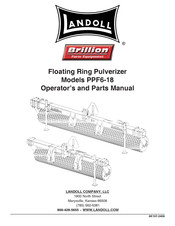 Landoll PPF16B12 Operator's Manual